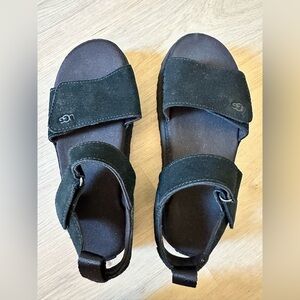 UGG Goldenstar Platform Sandals with Velcro Straps- Size 7.5 NEW